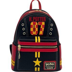 Loungefly Harry Potter Quidditch Uniform 07 Mini Backpack NEW w/tags